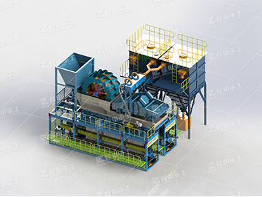 模塊化洗砂回收、固廢干排設備